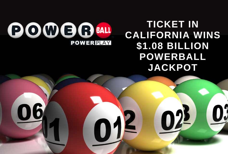 1.08 Tỷ đô Jackpot sản phẩm Powerball Mỹ trúng giải ở California